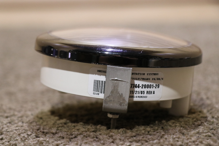 USED MEDALLION 3 IN 1 7544-20001-29 FUEL / TRANS / VOLT DASH GAUGE MOTORHOME PARTS FOR SALE RV Components 