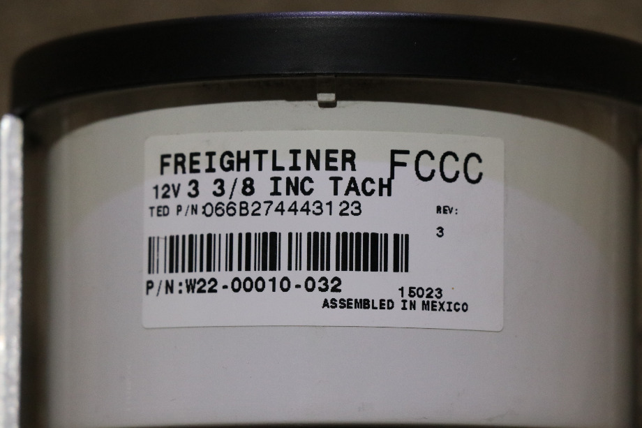 USED RV/MOTORHOME FREIGHTLINER TACHOMETER DASH GAUGE W22-00010-032 FOR SALE RV Components 