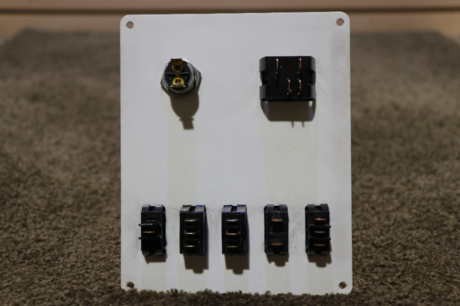 USED MOTORHOME WATER HEATER AND SLIDE OUT SWITCH PANEL FOR SALE RV Components 