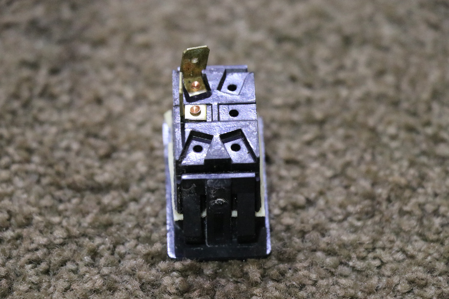 USED BLACK ROCKER SWITCH 0852-0113 RV/MOTORHOME PARTS FOR SALE RV Components 