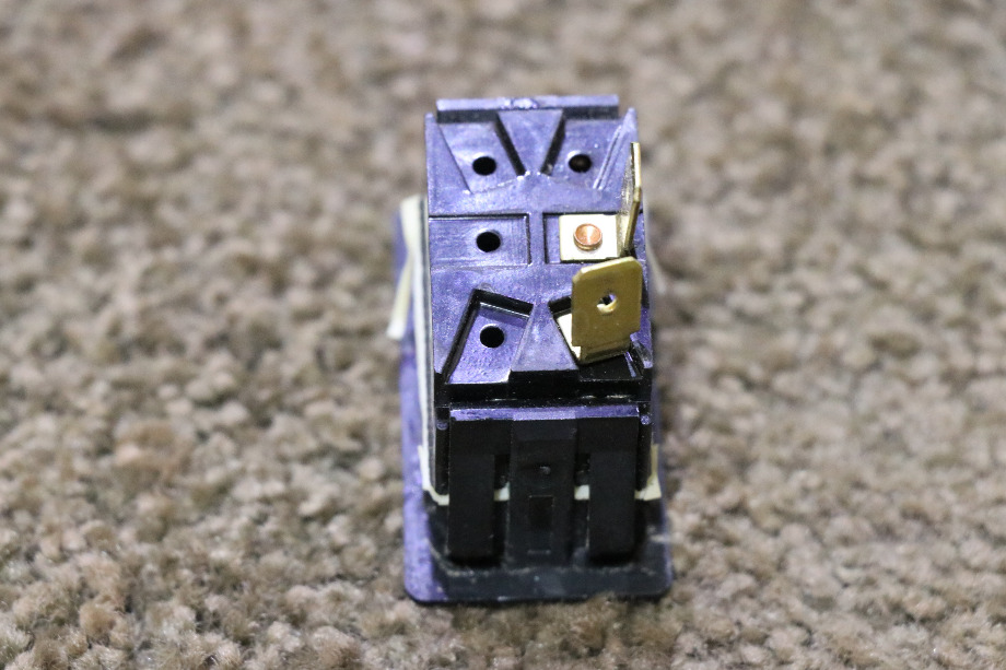 USED RV 0852-0113 BLACK ROCKER SWITCH FOR SALE RV Components 
