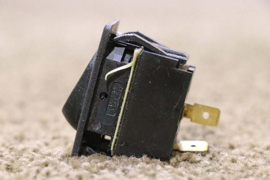 USED RV 0852-0113 BLACK ROCKER SWITCH FOR SALE RV Components 