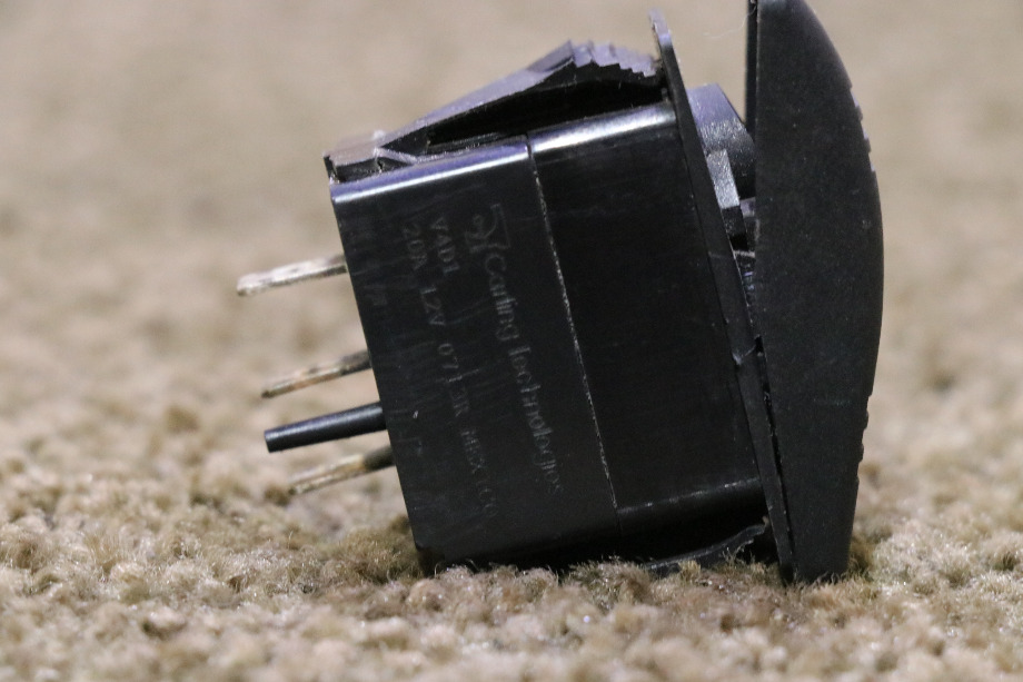 USED BLACK V4D1 ROCKER SWITCH MOTORHOME PARTS FOR SALE RV Components 