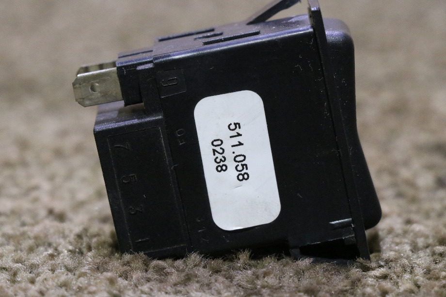 USED PEDAL ADJUST DASH SWITCH 511.058 RV/MOTORHOME PARTS FOR SALE RV Components 