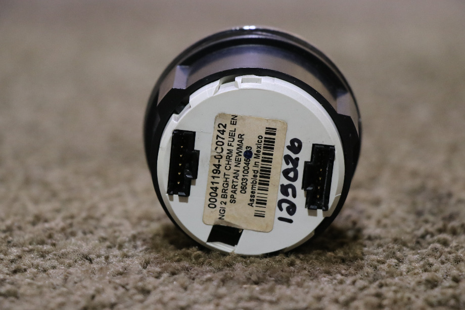 USED MOTORHOME FUEL 00041194-0C0742 DASH GAUGE FOR SALE RV Components 
