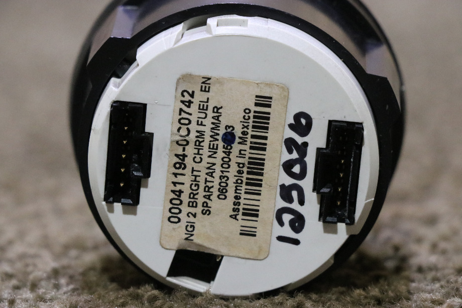 USED MOTORHOME FUEL 00041194-0C0742 DASH GAUGE FOR SALE RV Components 