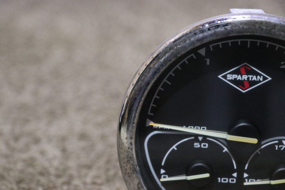 USED RV/MOTORHOME SPARTAN 3 IN 1 TACH / OIL / TEMP DASH GAUGE FOR SALE RV Components 