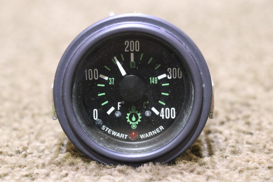 USED STEWART WARNER TRANS TEMP DASH GAUGE RV/MOTORHOME PARTS FOR SALE RV Components 
