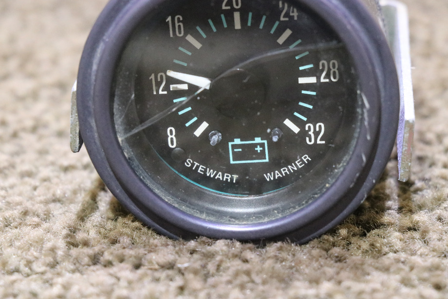USED MOTORHOME STEWART WARNER VOLTS DASH GAUGE FOR SALE RV Components 