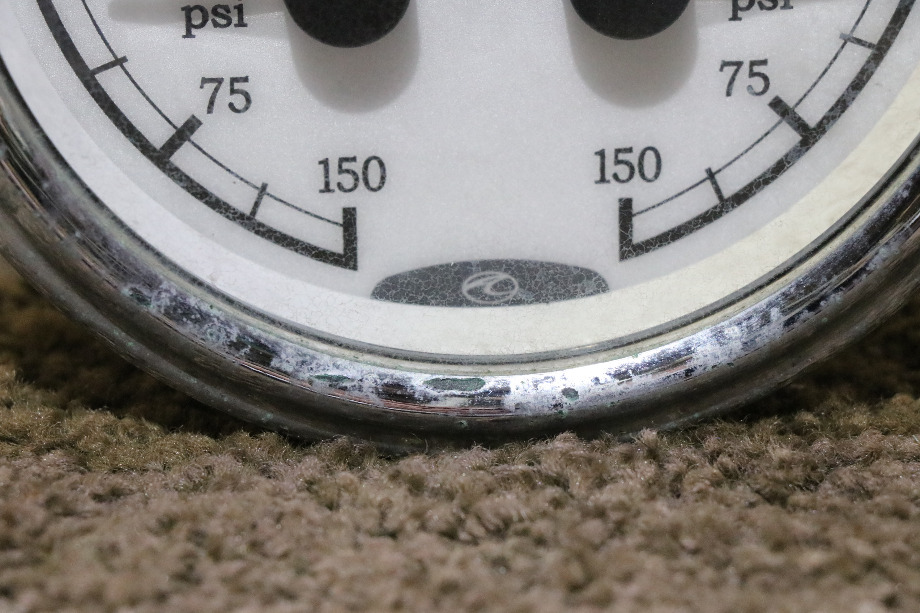 USED 3 IN 1 TACH / FRONT / REAR DASH GAUGE RV/MOTORHOME PARTS FOR SALE RV Components 