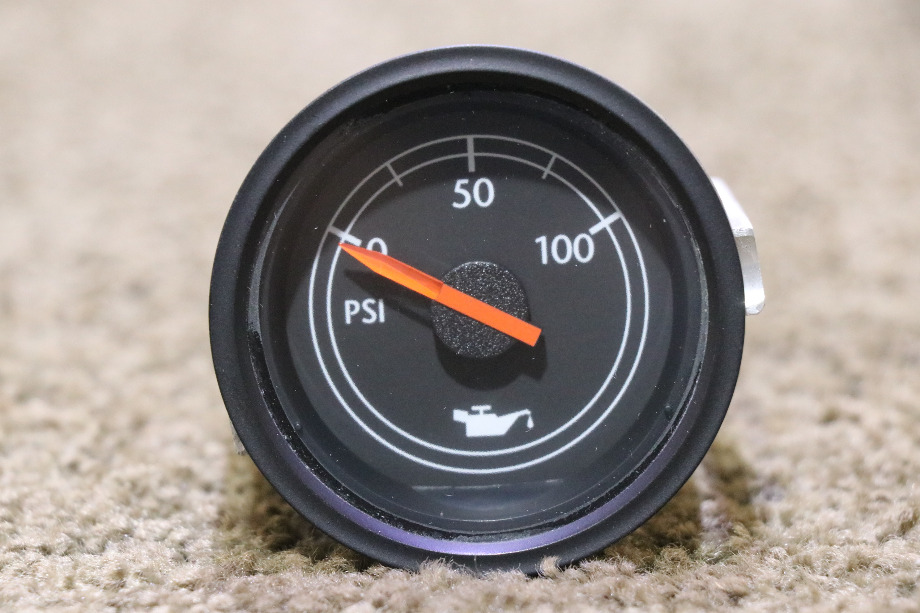 USED W22-00005-017 FREIGHTLINER OIL PRESS DASH GAUGE RV PARTS FOR SALE RV Components 