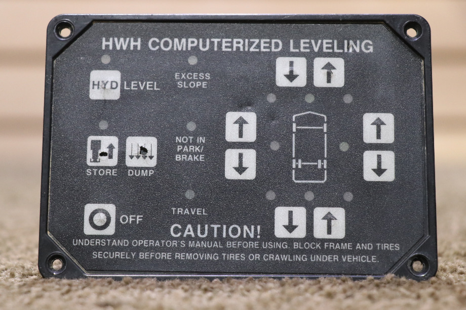 USED RV/OTORHOME HWH COMPUTERIZED LEVELING TOUCH PAD AP11439 FOR SALE RV Components 