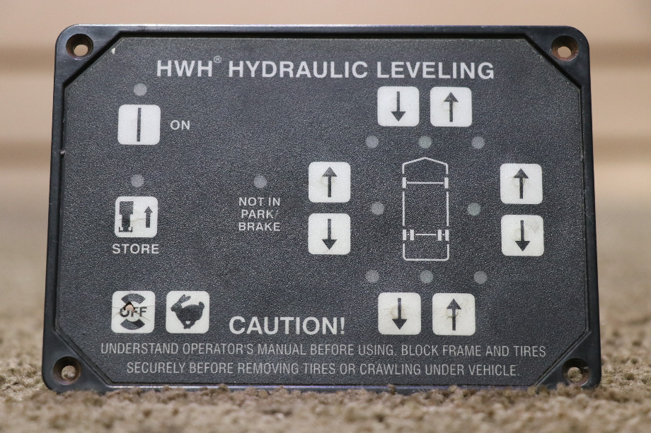 USED AP20007 HWH HYDRAULIC LEVELING TOUCH PAD RV PARTS FOR SALE RV Components 
