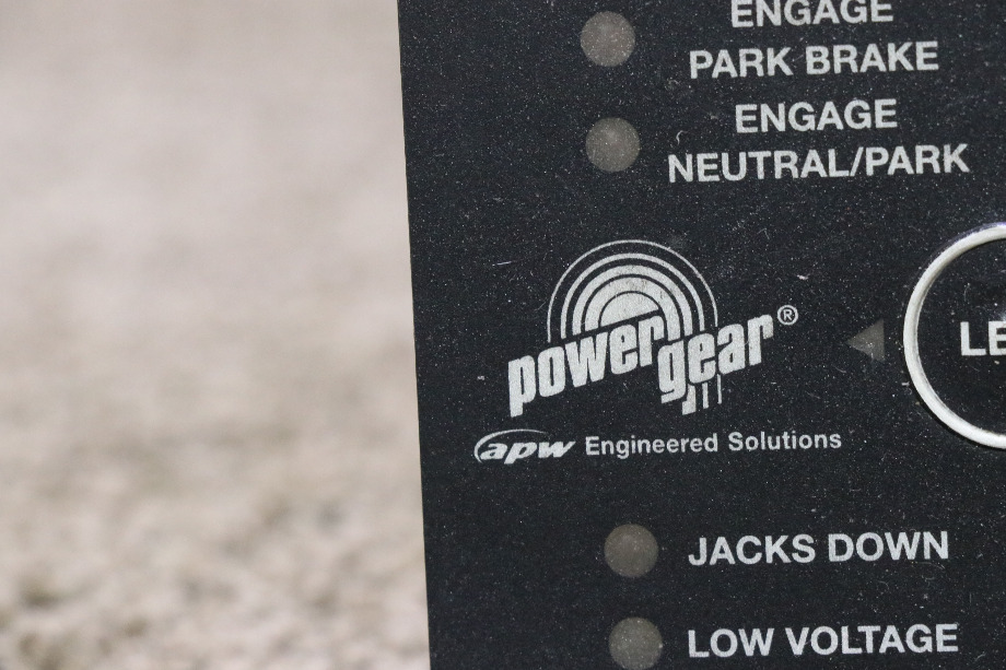 USED POWER GEAR HYDRAULIC LEVELERS TOUCH PAD 500535 RV/MOTORHOME PARTS FOR SALE RV Components 