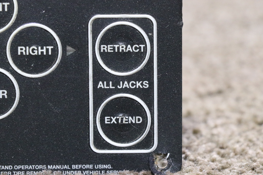 USED POWER GEAR HYDRAULIC LEVELERS TOUCH PAD 500535 RV/MOTORHOME PARTS FOR SALE RV Components 