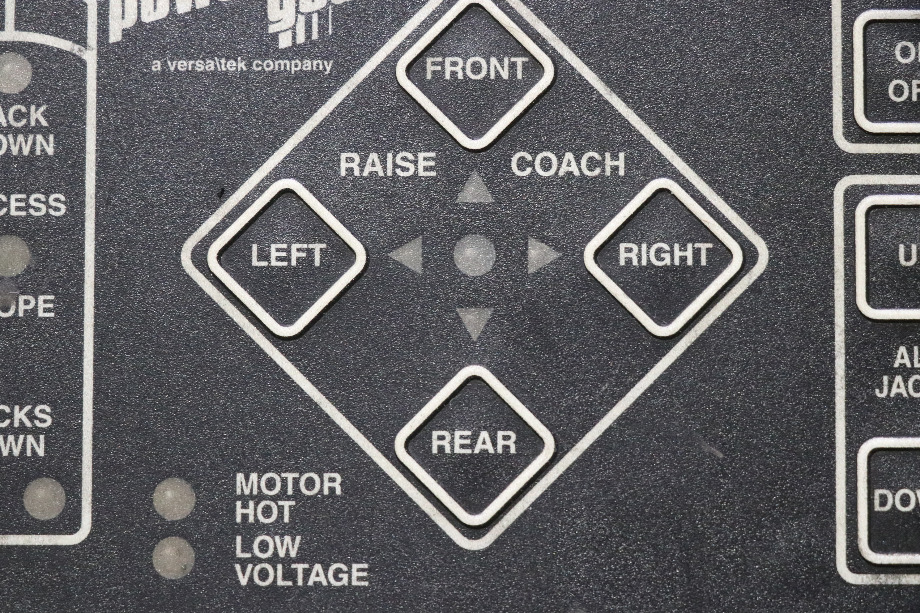 USED RV 500105E POWER GEAR HYDRAULIC LEVELERS TOUCH PAD FOR SALE RV Components 