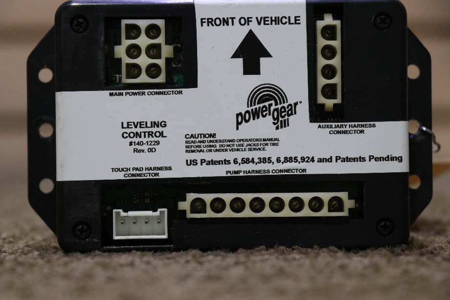 USED MOTORHOME POWER GEAR 140-1229 LEVELING CONTROL MODULE FOR SALE RV Components 