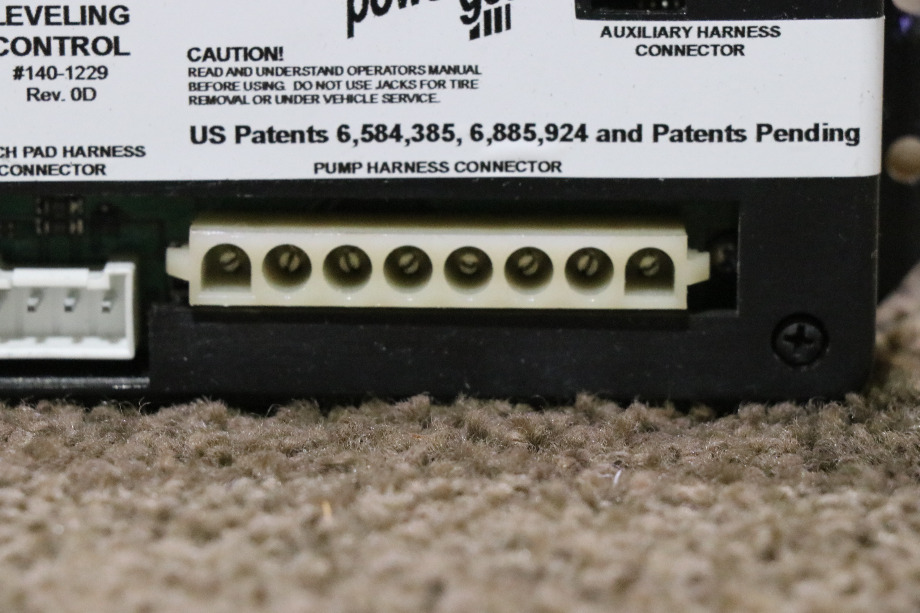 USED MOTORHOME POWER GEAR 140-1229 LEVELING CONTROL MODULE FOR SALE RV Components 