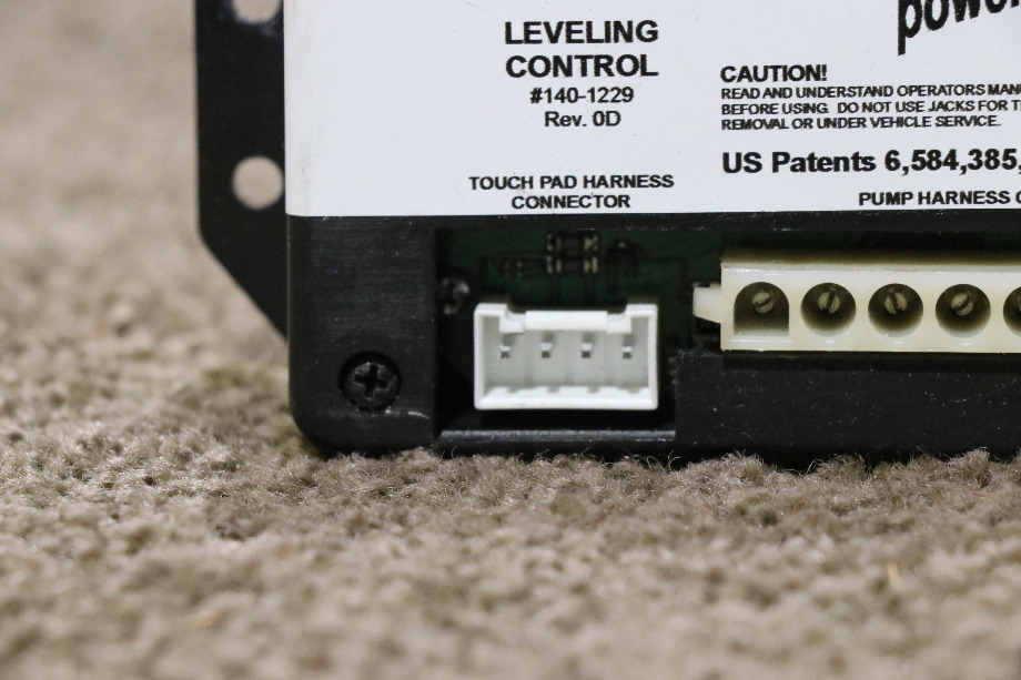 USED MOTORHOME POWER GEAR 140-1229 LEVELING CONTROL MODULE FOR SALE RV Components 