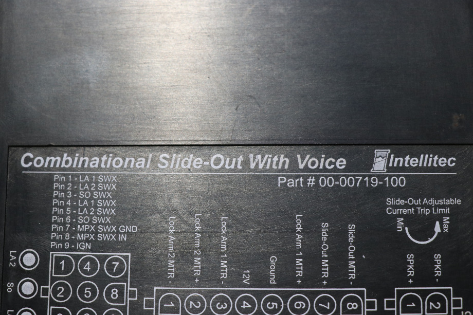 USED 00-00719-100 INTELLITEC COMBINATIONAL SLIDE OUT WITH VOICE MODULE RV PARTS FOR SALE RV Components 
