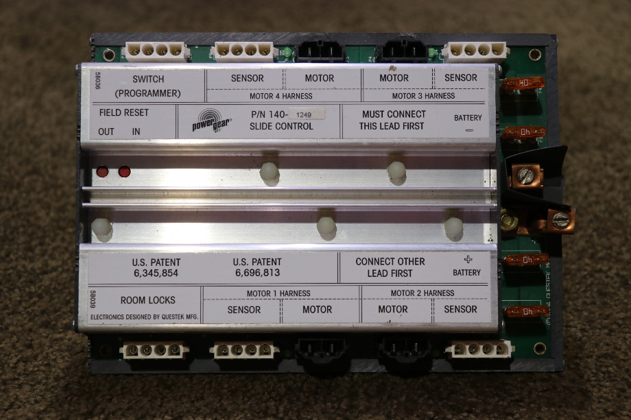 USED RV 140-1249 POWER GEAR SLIDE CONTROL BOARD FOR SALE RV Components 