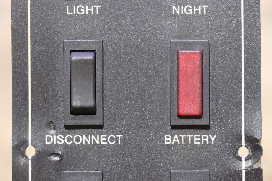 USED JRV 11 SWITCH PANEL A130378BL RV/MOTORHOME PARTS FOR SALE RV Components 