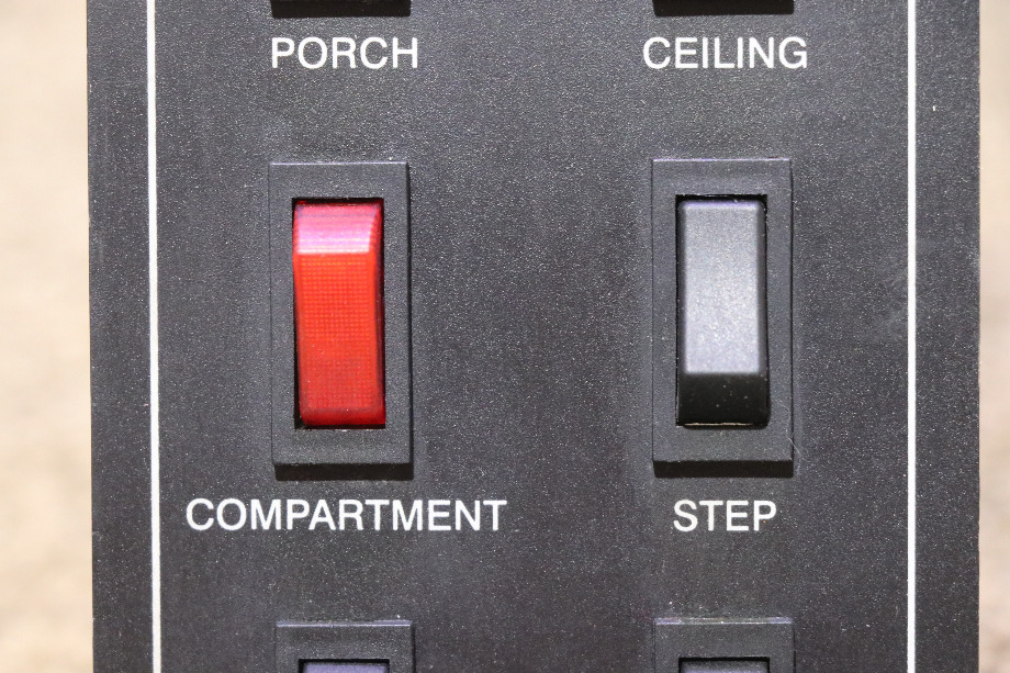 USED JRV 11 SWITCH PANEL A130378BL RV/MOTORHOME PARTS FOR SALE RV Components 