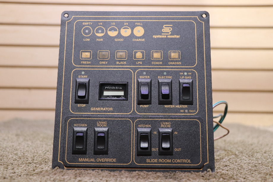 USED RV/MOTORHOME SYSTEMS MONITOR PANEL FOR SALE RV Components 