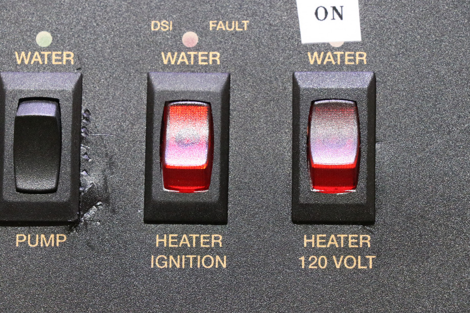 USED TIFFIN MOTORHOME TANK MONITOR PANEL RV PARTS FOR SALE RV Components 