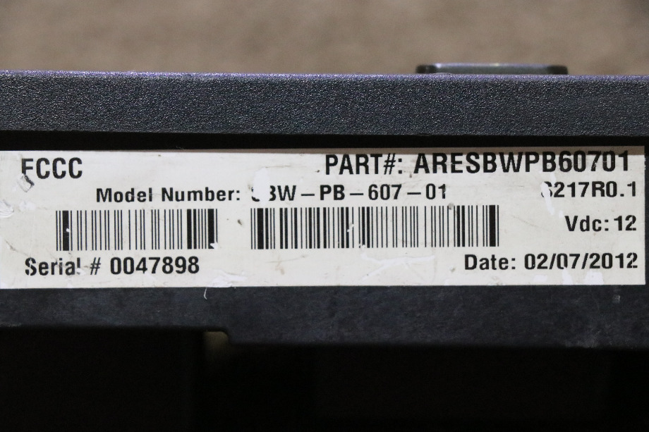 USED ARESBWPB60701 FREIGHTLINER SHIFT SELECTOR TOUCH PAD RV PARTS FOR SALE RV Components 