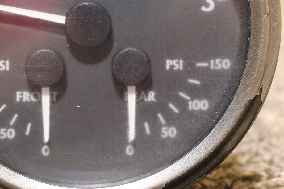 USED 3 IN 1 TACH / FRONT / REAR DASH GAUGE RV PARTS FOR SALE RV Components 