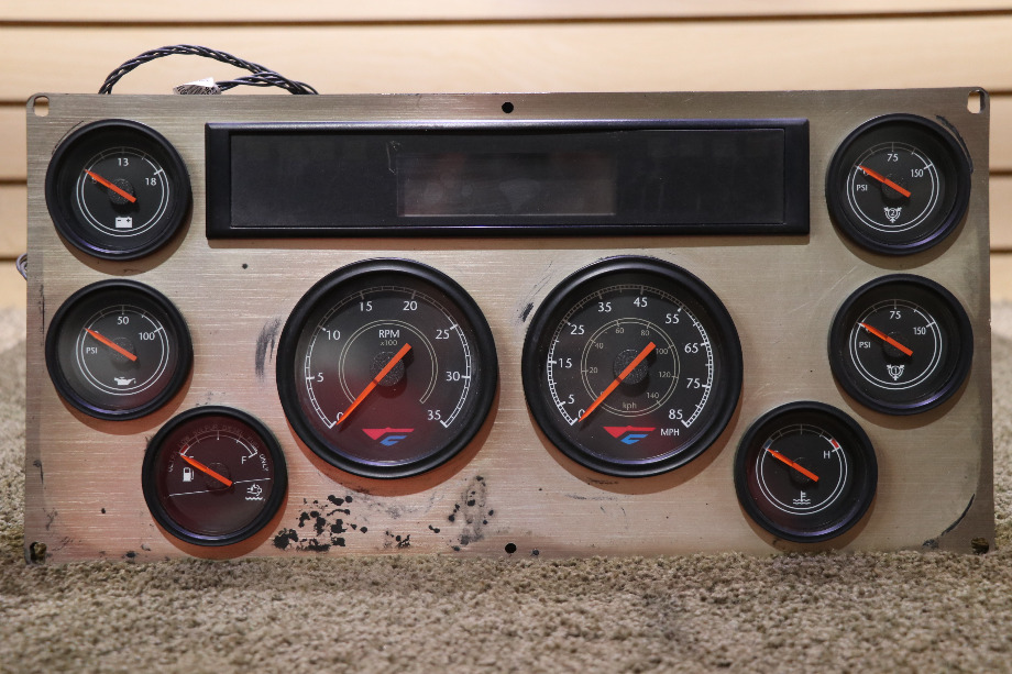 USED COMPLETE FREIGHTLINER FLEETWOOD DASH GAUGE CLUSTER MOTORHOME PARTS FOR SALE RV Components 