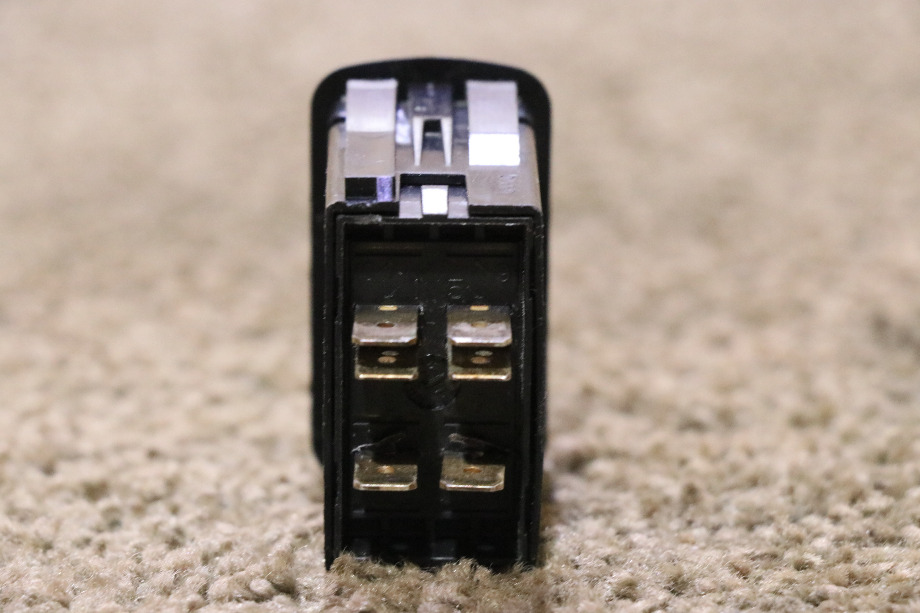 USED BLACK ROCKER SWITCH L24D1 RV/MOTORHOME PARTS FOR SALE RV Components 