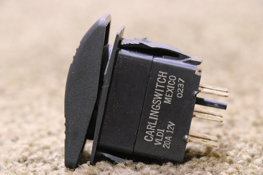 USED RV VLD1 BLACK ROCKER SWITCH FOR SALE RV Components 