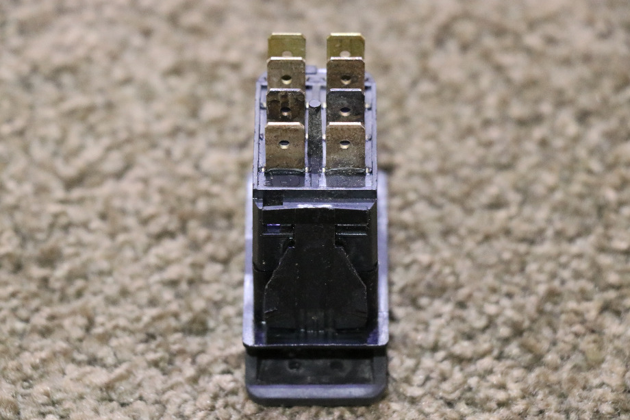 USED MOTORHOME BLACK ROCKER VFD1 SWITCH FOR SALE RV Components 