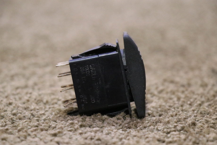 USED BLACK ROCKER VXD2 SWITCH MOTORHOME PARTS FOR SALE RV Components 
