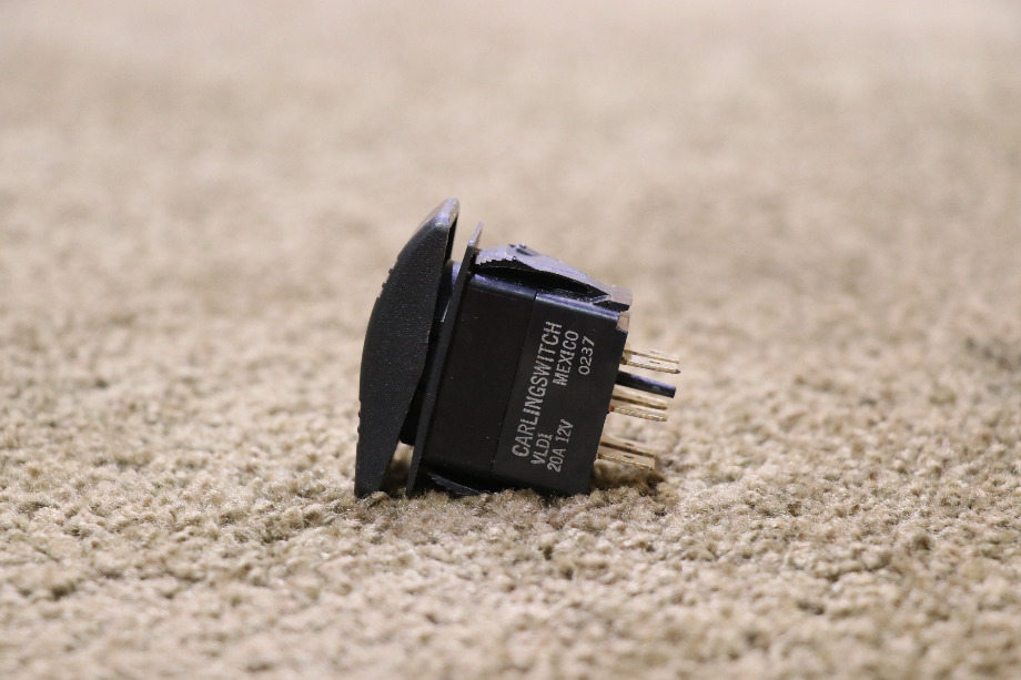 USED RV VLD1 BLACK ROCKER SWITCH FOR SALE RV Components 