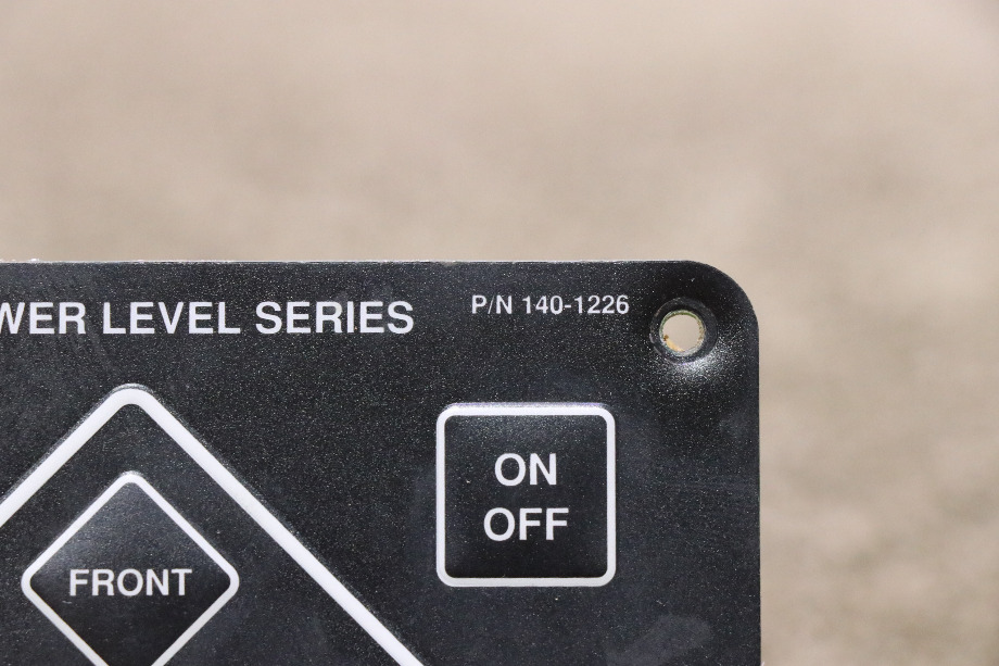 USED RV/MOTORHOME POWER GEAR POWER LEVEL SERIES TOUCH PAD 140-1226 FOR SALE RV Components 