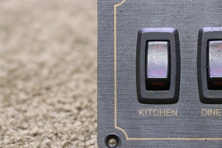 USED MONACO KITCHEN / DINETTE SWITCH PANEL RV PARTS FOR SALE RV Components 