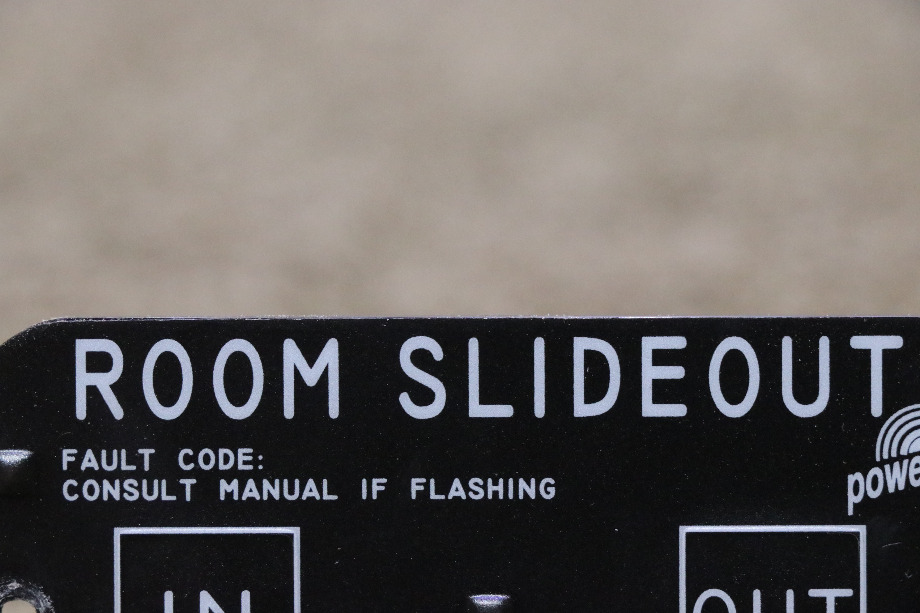 USED 1510000123 POWER GEAR ROOM SLIDEOUT SWITCH PANEL RV PARTS FOR SALE  RV Components 