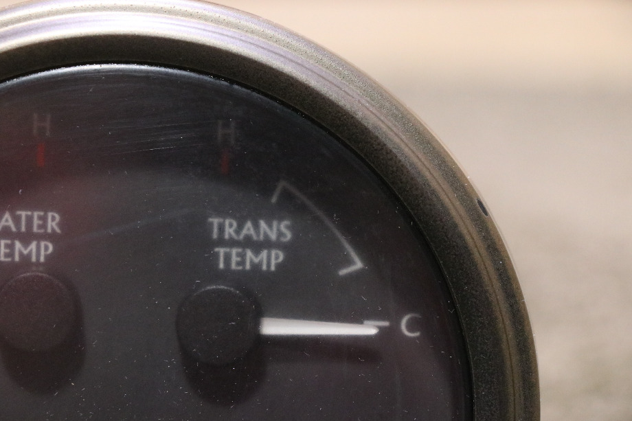 USED 4 IN 1 WATER / TRANS / OIL / FUEL DASH GAUGE 105809-C RV/MOTORHOME PARTS FOR SALE RV Components 