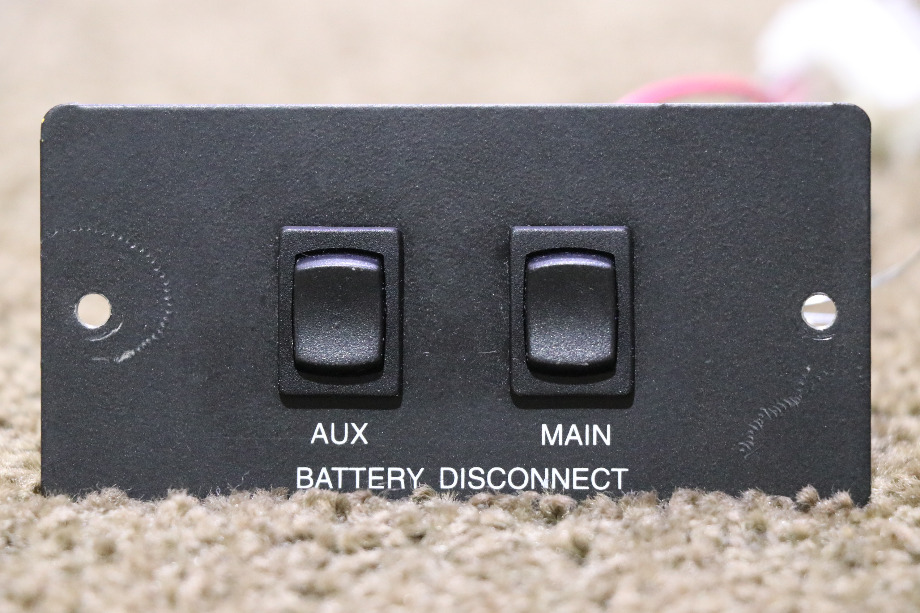 USED RV/MOTORHOME BATTERY DISONNECT SWITCH PANEL L9224 FOR SALE RV Components 