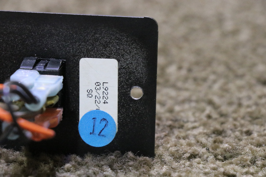 USED RV/MOTORHOME BATTERY DISONNECT SWITCH PANEL L9224 FOR SALE RV Components 