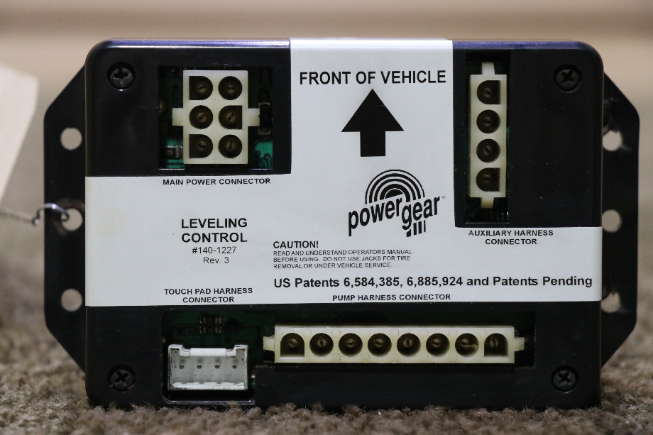USED MOTORHOME POWER GEAR 140-1227 LEVELING CONTROL MODULE FOR SALE RV Components 