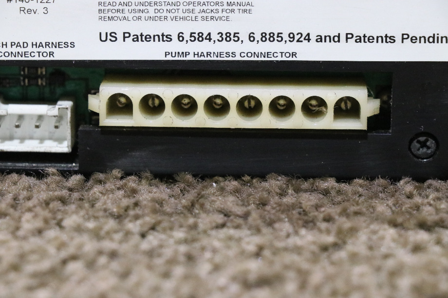 USED MOTORHOME POWER GEAR 140-1227 LEVELING CONTROL MODULE FOR SALE RV Components 