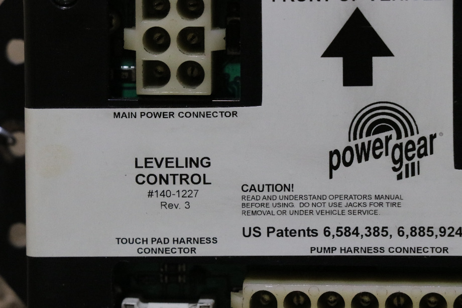 USED MOTORHOME POWER GEAR 140-1227 LEVELING CONTROL MODULE FOR SALE RV Components 