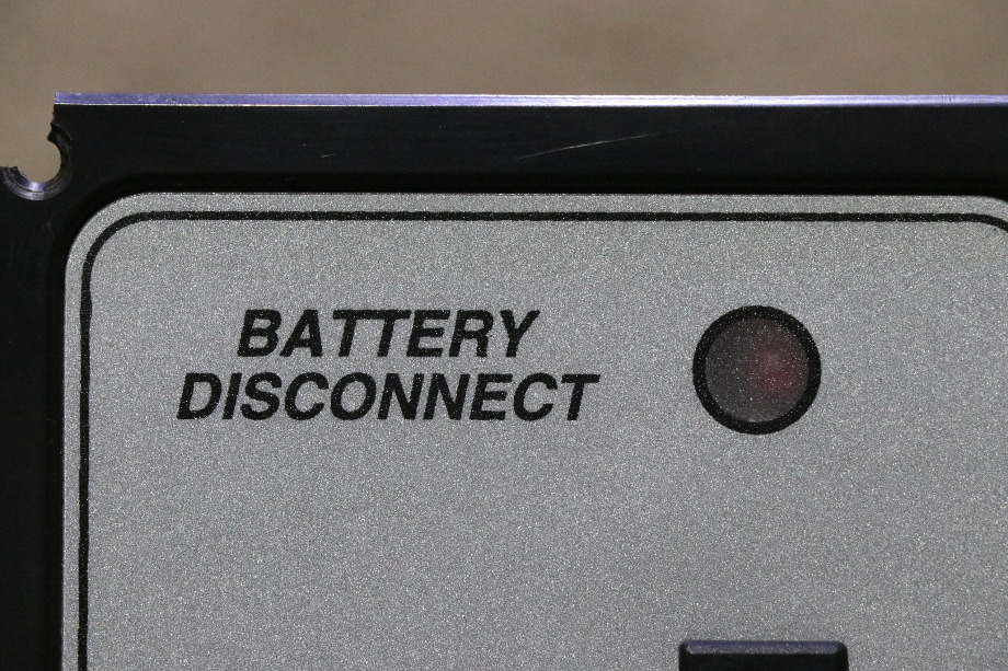 USED INTELLITEC BD0 01-00066-004 BATTERY DISCONNECT SWITCH PANEL MOTORHOME PARTS FOR SALE RV Components 