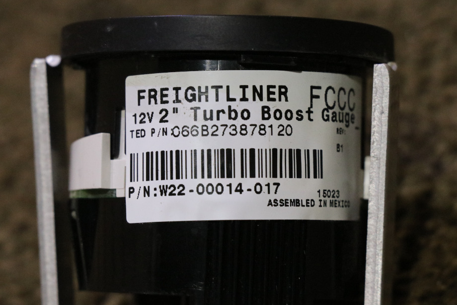 USED RV/MOTORHOME TURBO BOOST DASH GAUGE W22-00014-017 FOR SALE RV Components 