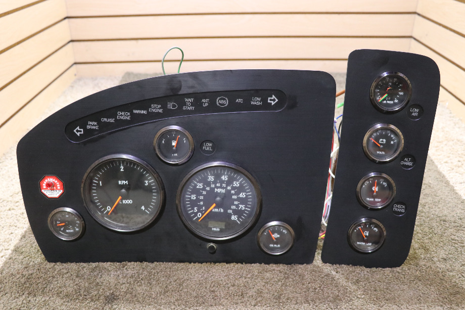 USED MOTORHOME COMPLETE DASH GAUGE CLUSTER FOR SALE RV Components 