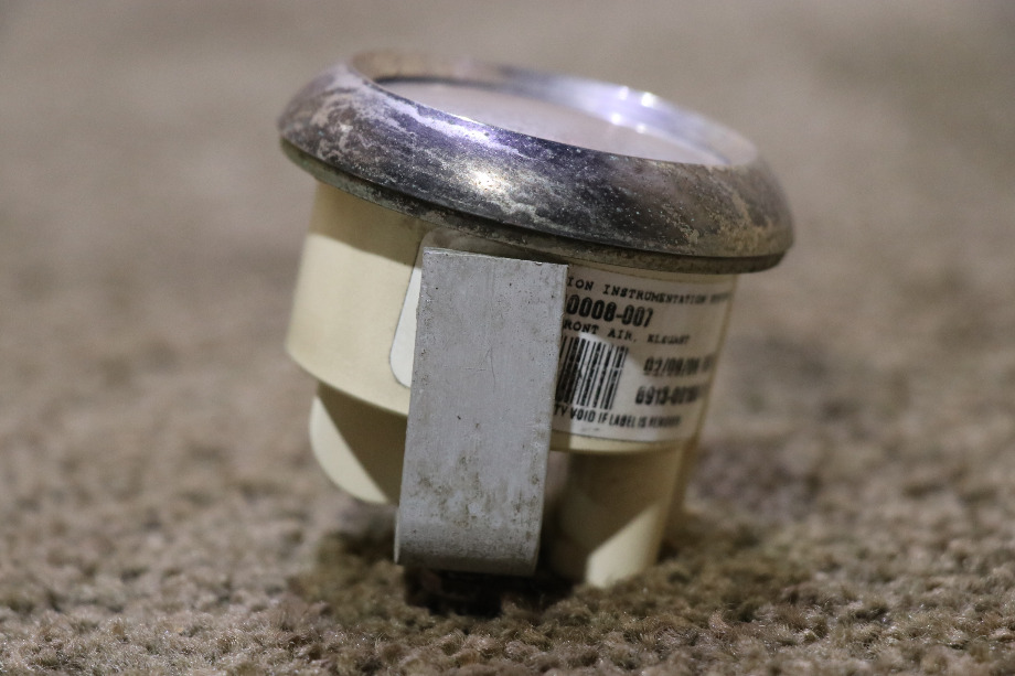 USED RV 6913-00160-19 FRONT AIR DASH GAUGE FOR SALE RV Components 